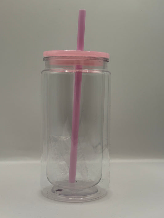 Plastic 16oz snowglobe