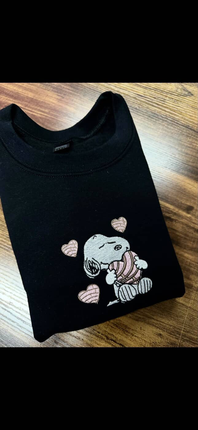 Snoop Concha’s Embroidered Crewneck