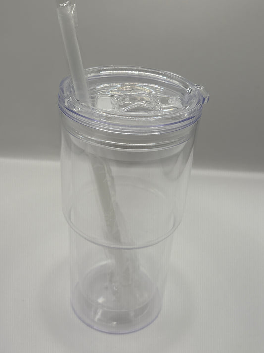 18oz plastic snowglobe