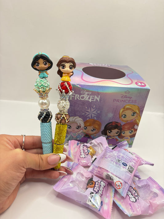 Princess blind bag pens